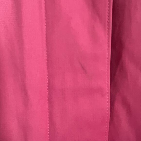 Vintage Esprit Women's Solid Pink Knee-Length Coat Size Medium - Picture 9 of 12